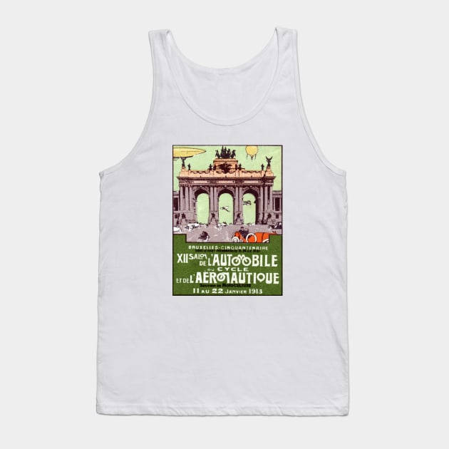 1913 Transportation Exposition Tank Top by historicimage